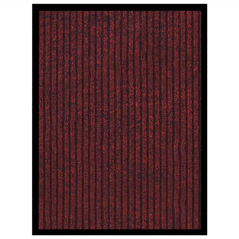 שטיח דלת פסים אדום 40X60 ס"מ