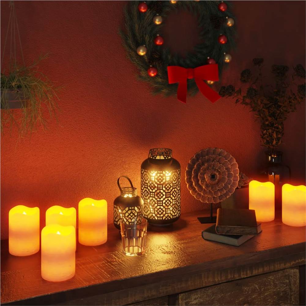Flameless LED Candles 100 pcs with Remote Control Warm White