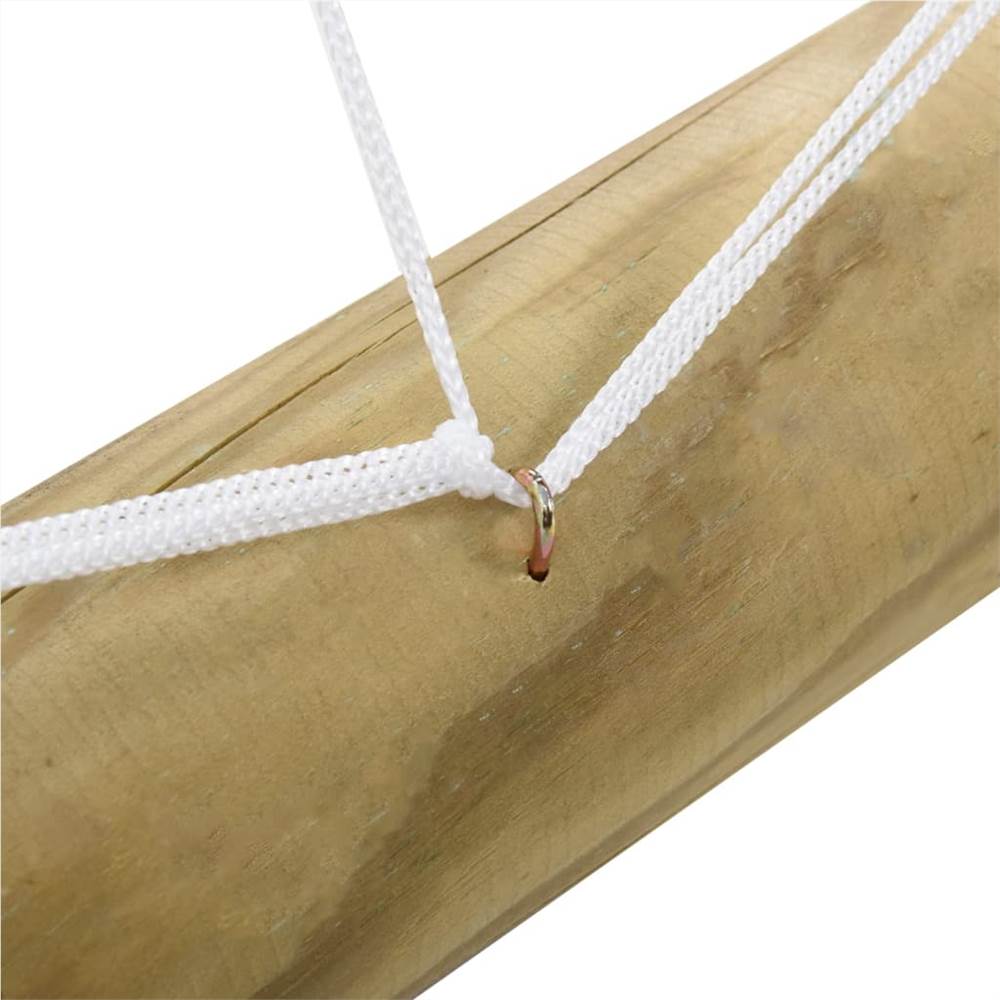 Football Goal with Net 120x80x60 cm Impregnated Pinewood 18 Football Goal with Net 120x80x60 cm Impregnated Pinewood