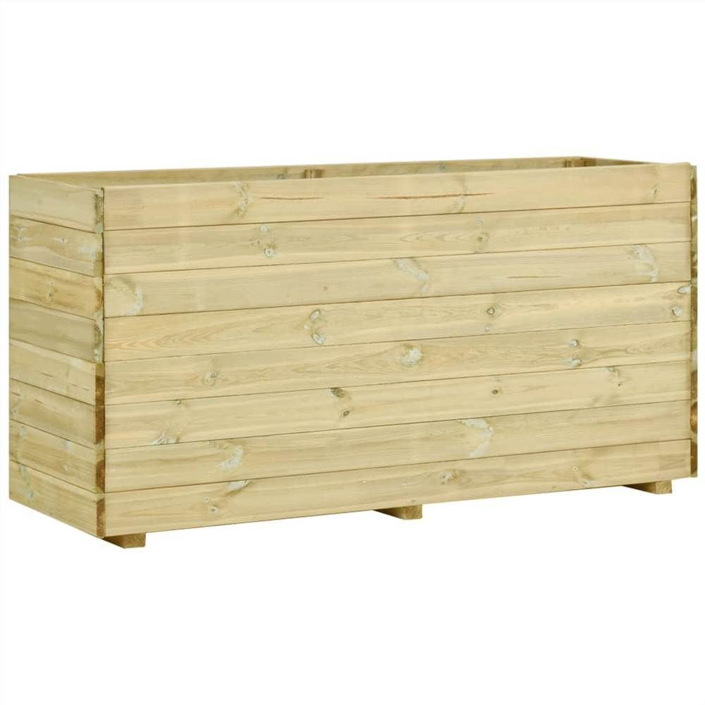 

Garden Raised Bed with Floor 150x50x75 cm Impregnated Pinewood