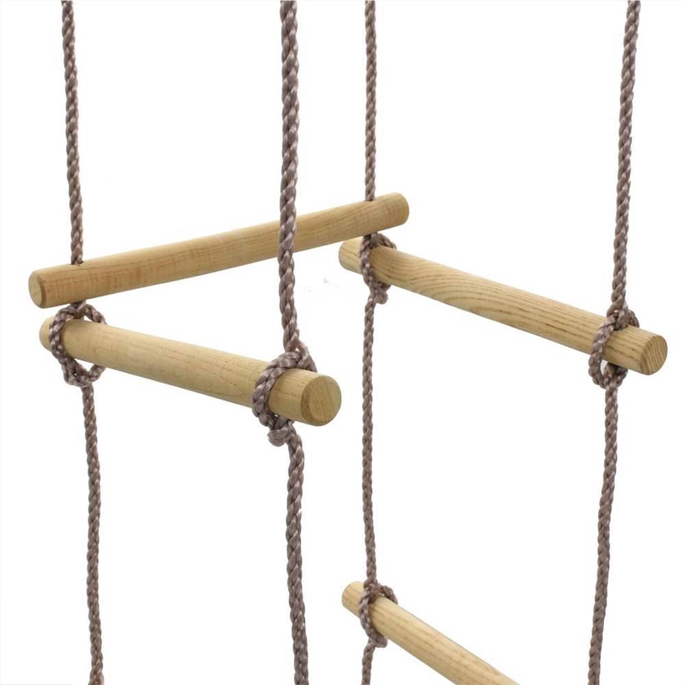 Kids Rope Ladder 200 cm Wood