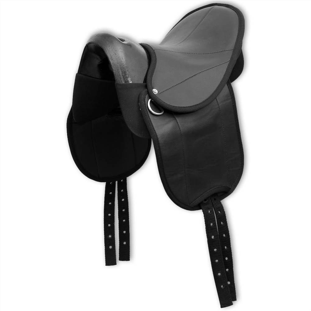 Pony Saddle Set 10" Black 17 Pony Saddle Set 10" Black
