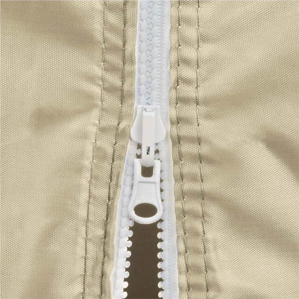 Professional Folding Party Tent with 4 Sidewalls 3x6 m Steel Cream