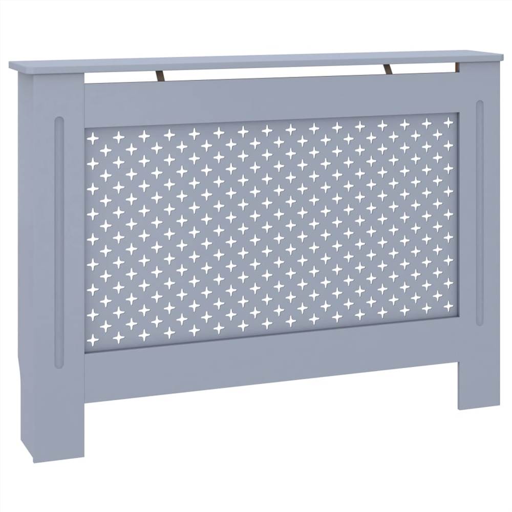Radiator Cover Anthracite 112x19x81 cm MDF