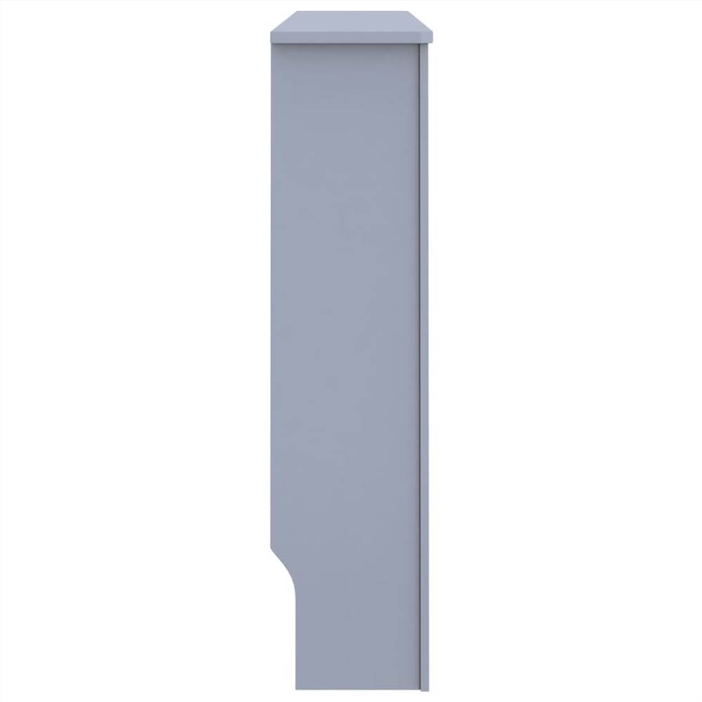 Radiator Cover Anthracite 112x19x81 cm MDF