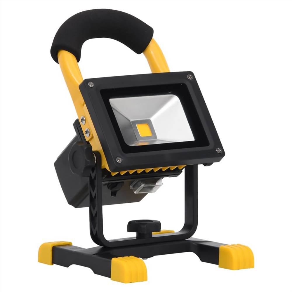 Rechargeable LED Spotlight with Handle 10 W Warm White