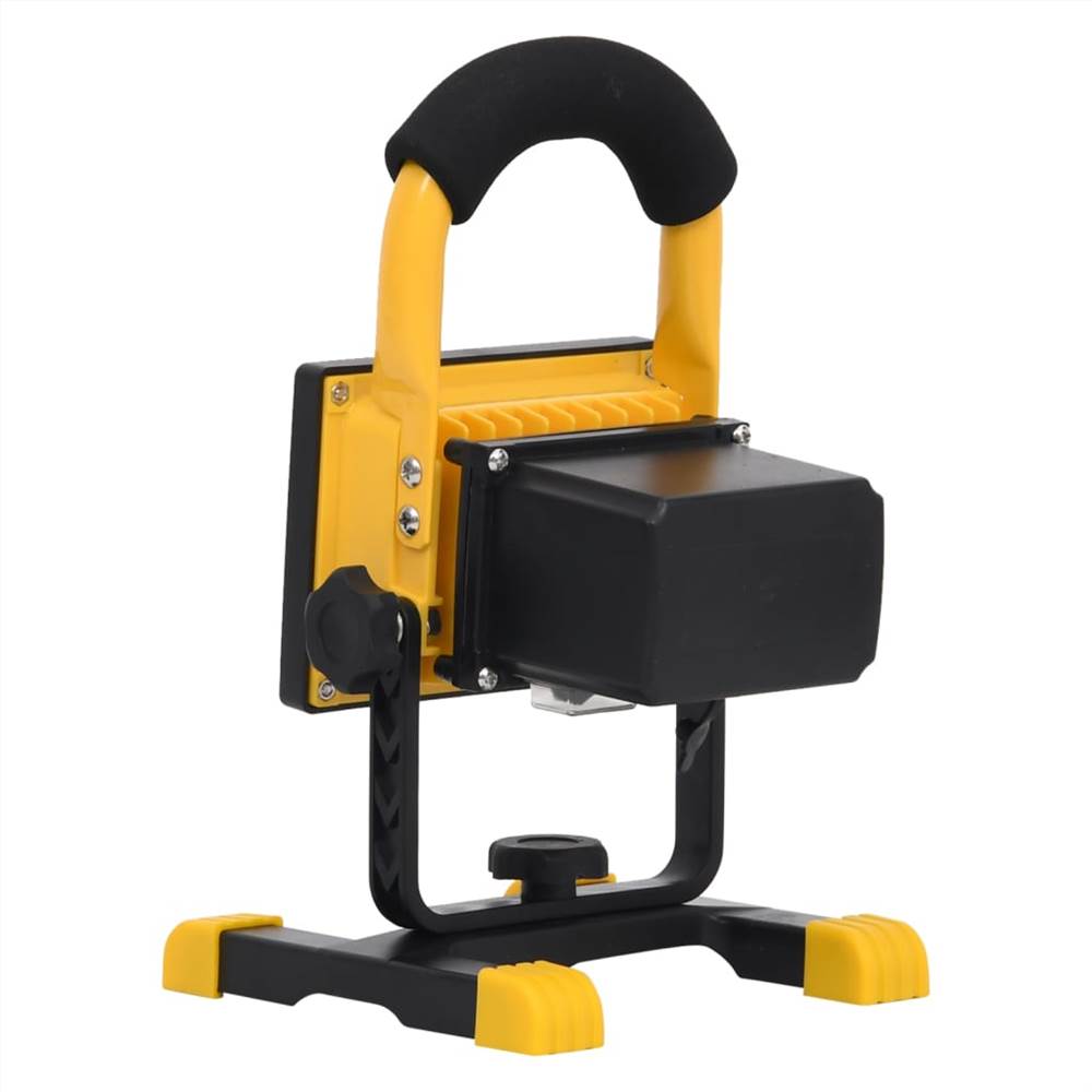 Rechargeable LED Spotlight with Handle 10 W Warm White