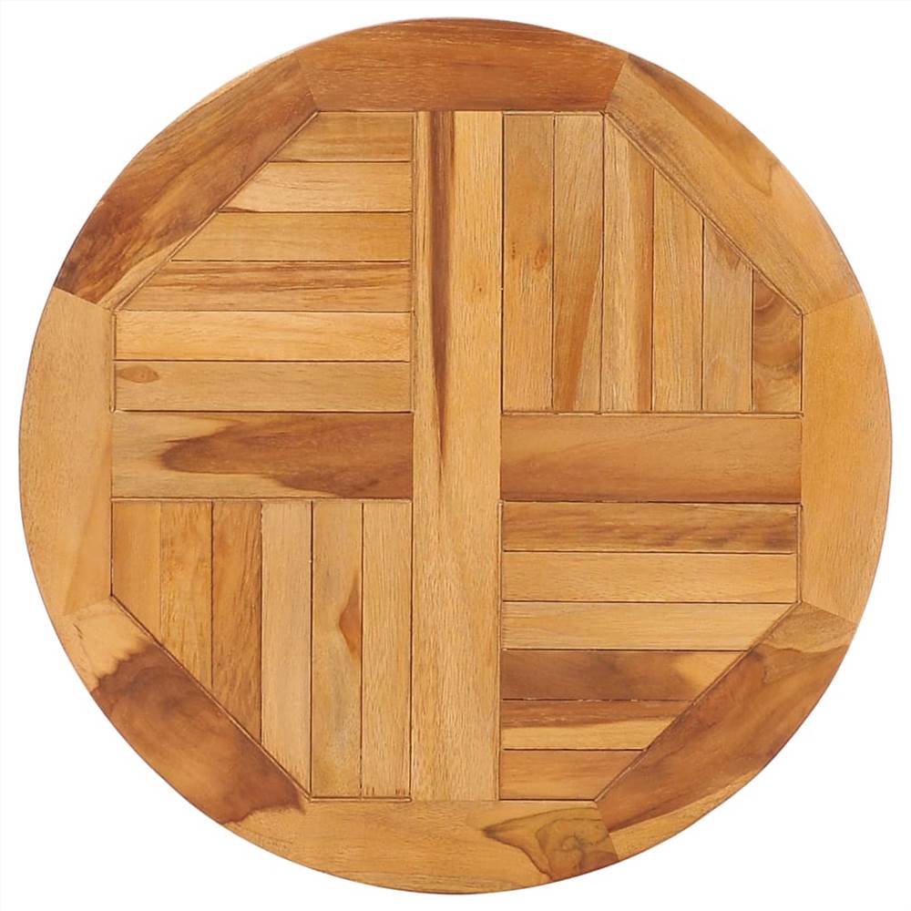 

Rotating Table Disk Solid Teak Wood