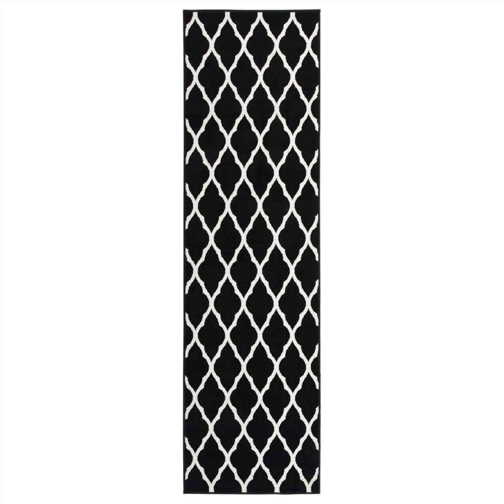 

Runner Rug BCF Black and White 60x200 cm