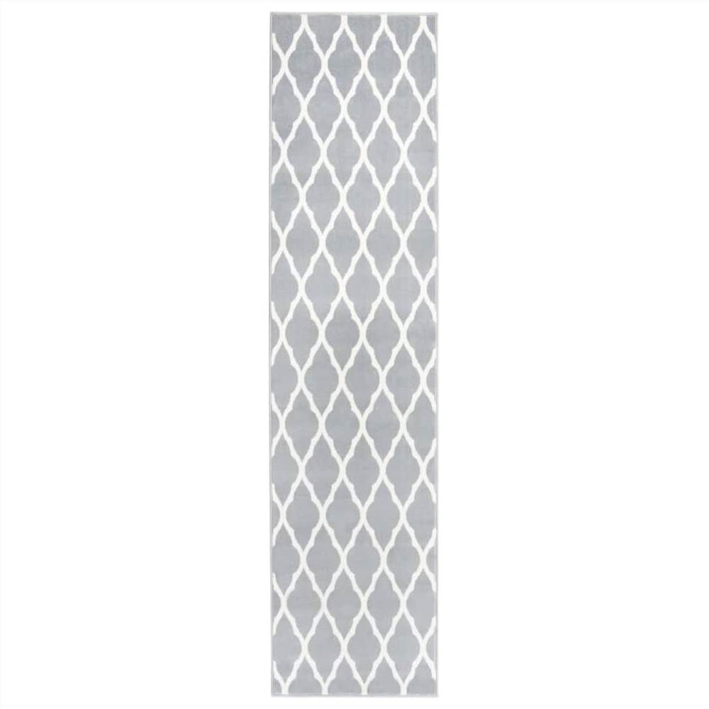 

Runner Rug BCF Grey and White 60x250 cm