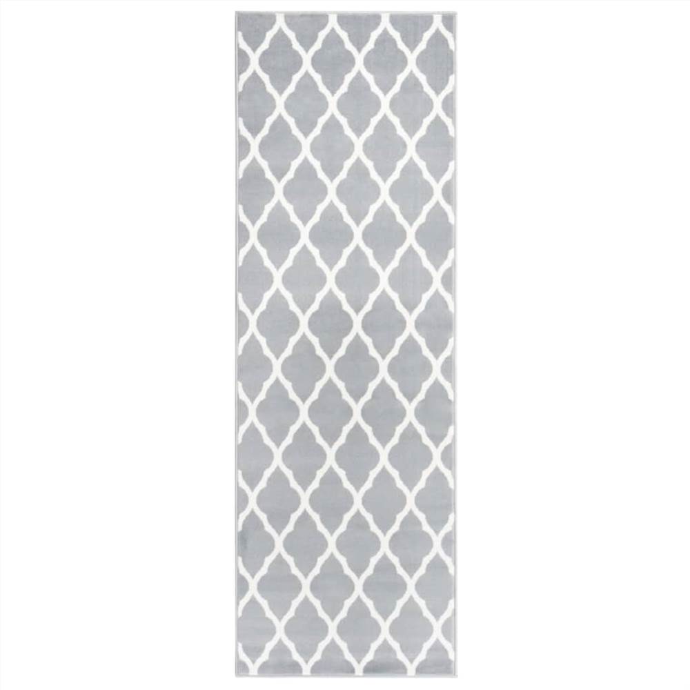 

Runner Rug BCF Grey and White 80x250 cm