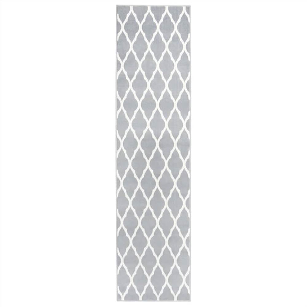 

Runner Rug BCF Grey and White 80x350 cm