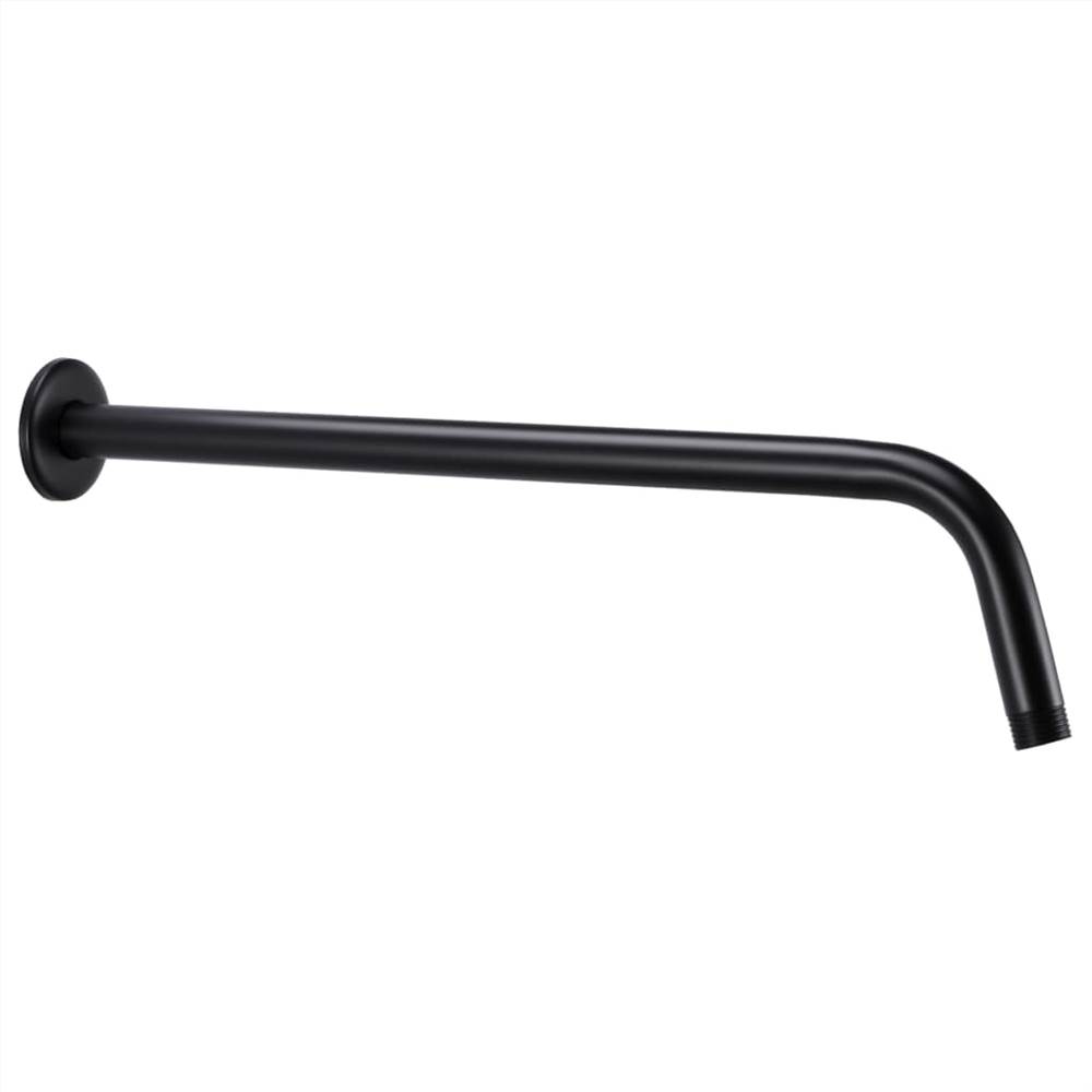 

Shower Support Arm Round Stainless Steel 201 Black 40 cm
