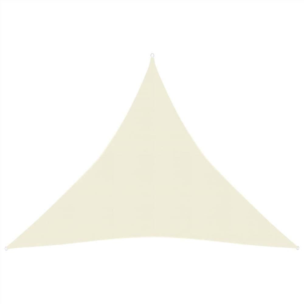 

Sunshade Sail 160 g/m² Cream 3x3x3 m HDPE