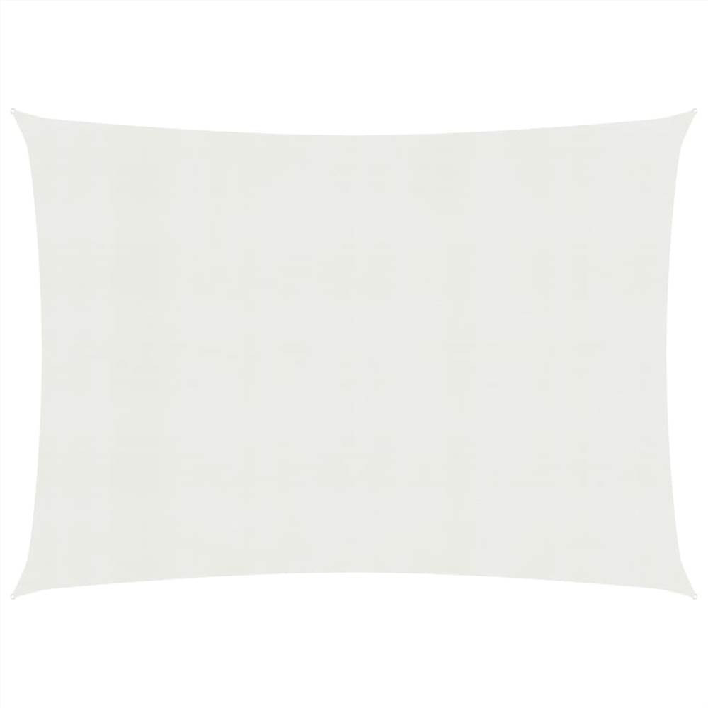 

Sunshade Sail 160 g/m² White 3.5x4.5 m HDPE