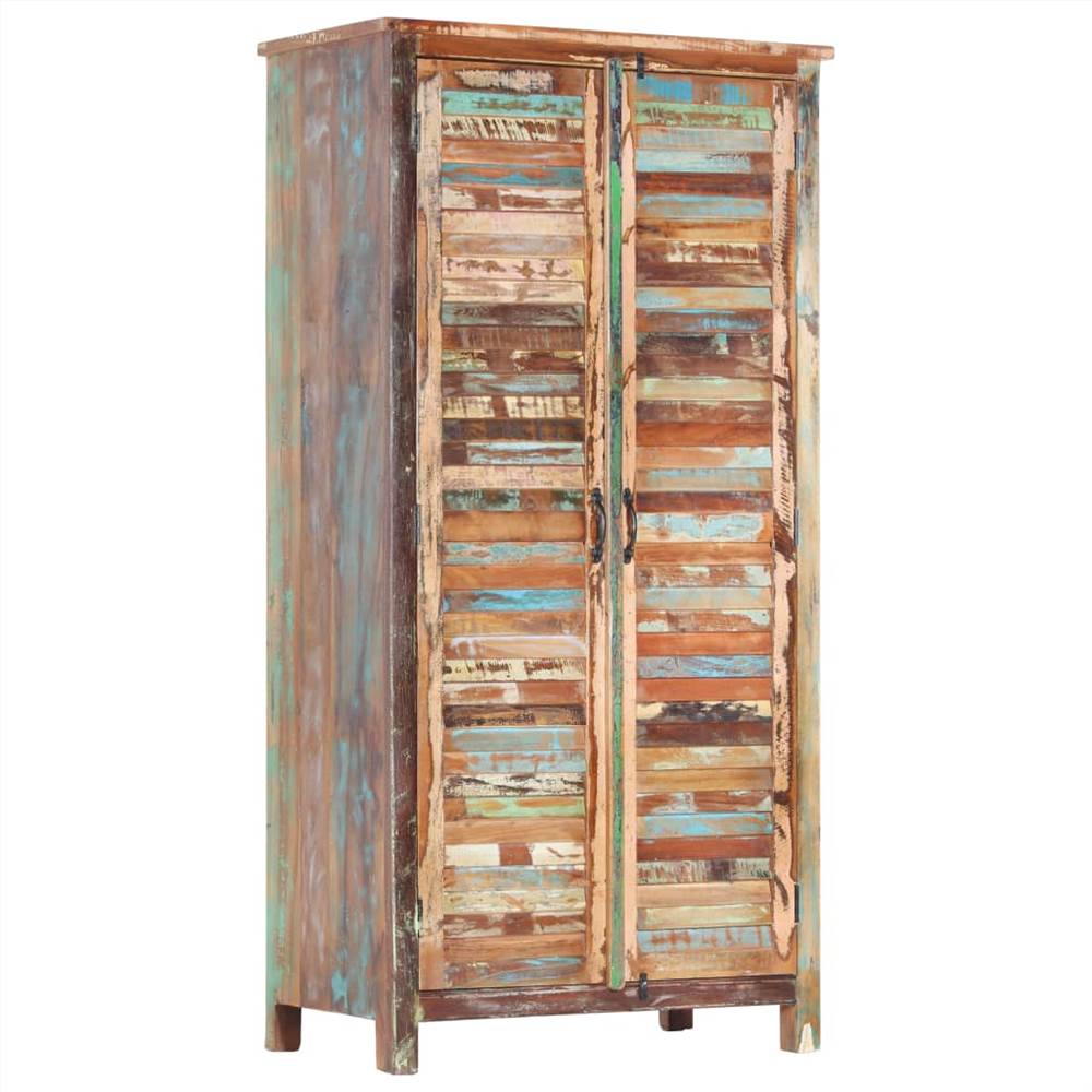 Wardrobe 90x50x180 cm Solid Reclaimed Wood, Other  - buy with discount