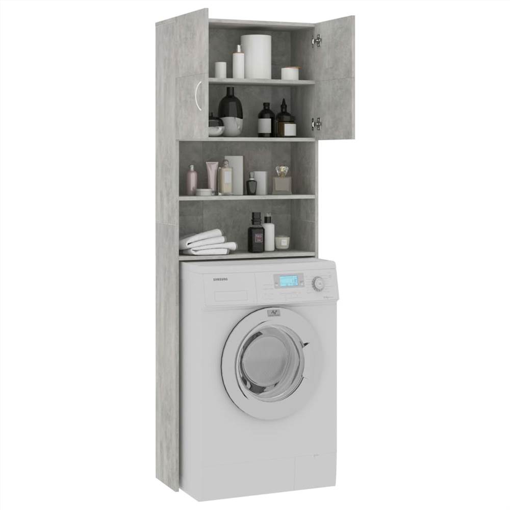 Top 10 ๐ Washing Machine Cabinet Concrete Grey 64x25.5x190 cm Chipboard ๐ 17 Washing Machine Cabinet Concrete Grey 64x25.5x190 cm Chipboard
