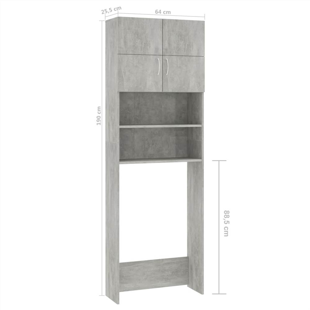 Top 10 ๐ Washing Machine Cabinet Concrete Grey 64x25.5x190 cm Chipboard ๐ 21 Washing Machine Cabinet Concrete Grey 64x25.5x190 cm Chipboard