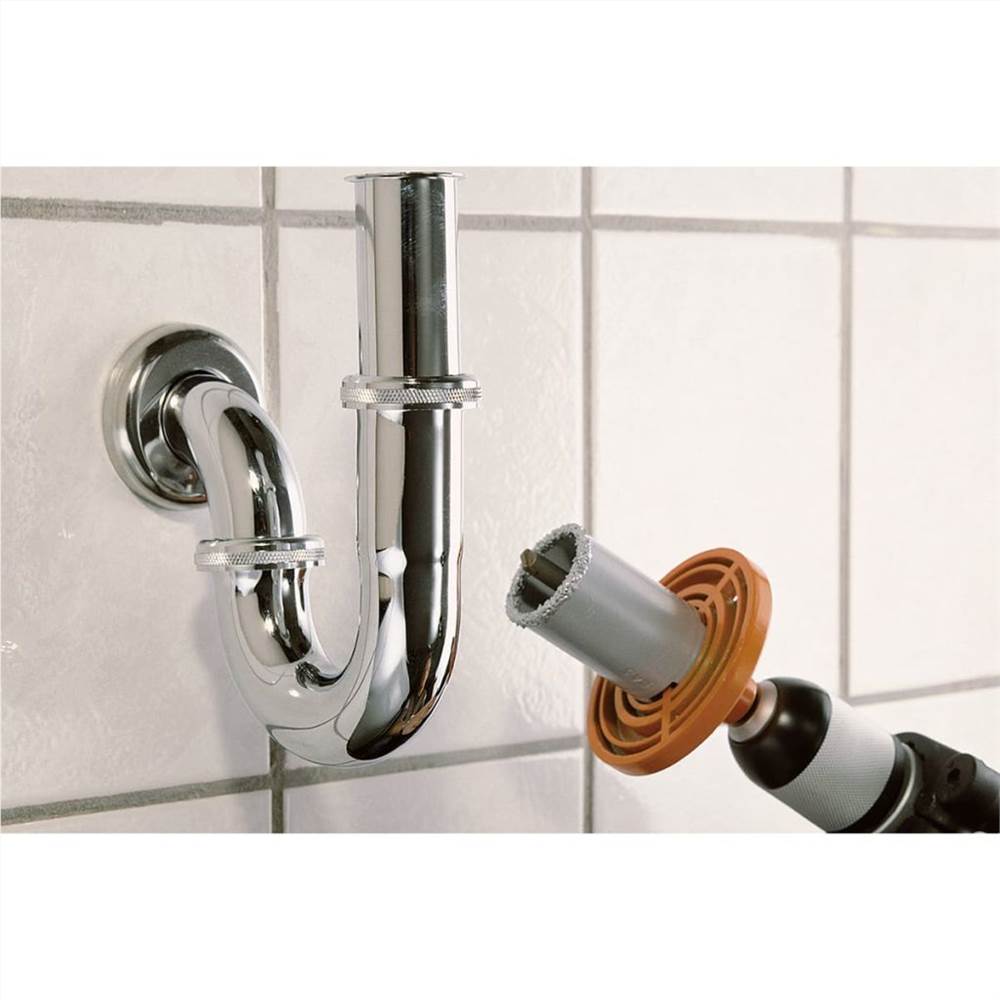 wolfcraft Seven Piece Conduit Hole Saw Set 33/53/68/73/83 mm 3464000