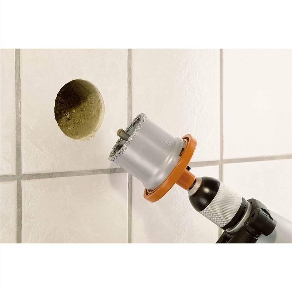 wolfcraft Seven Piece Conduit Hole Saw Set 33/53/68/73/83 mm 3464000