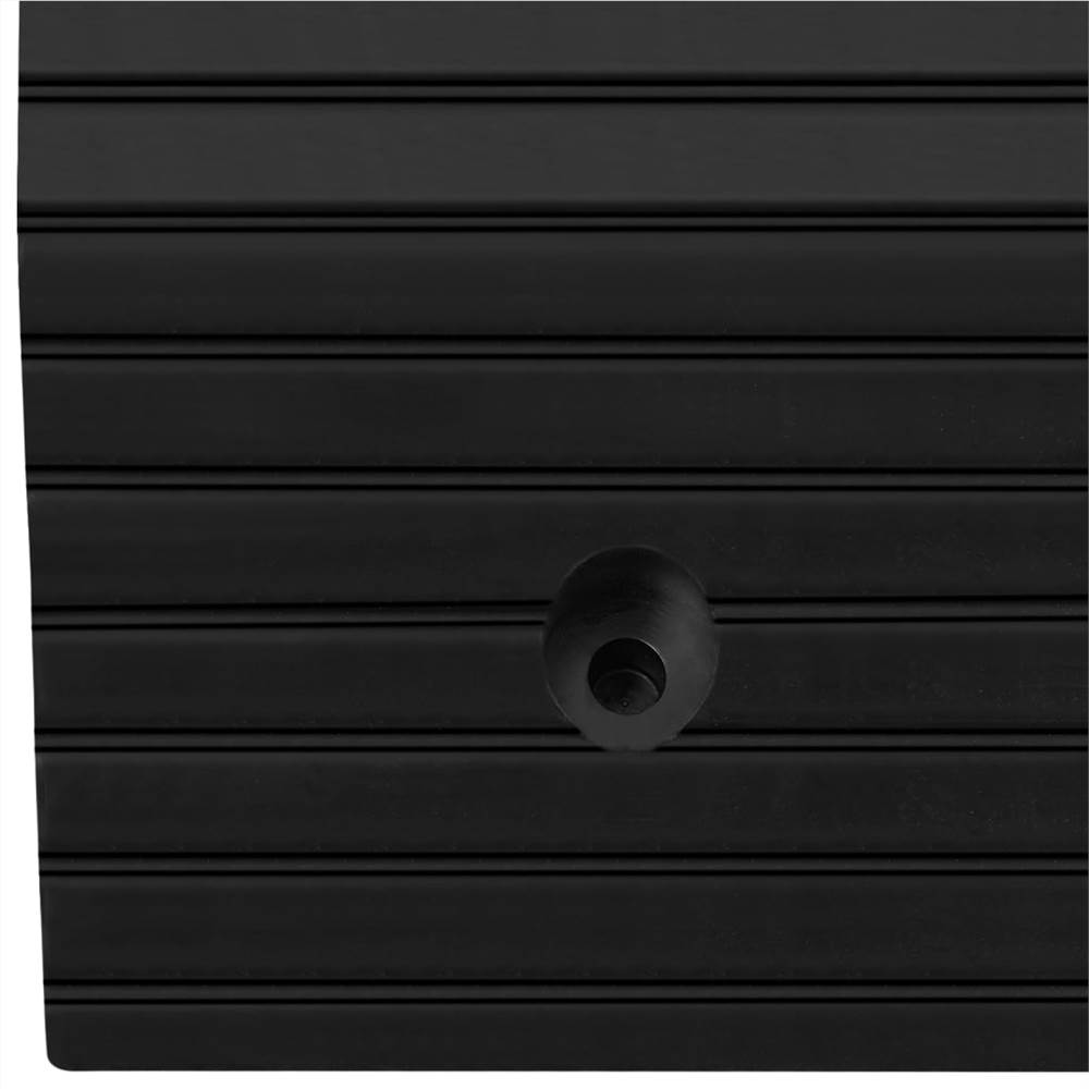 Bridge Threshold Ramps 2 pcs 80x40x8 cm Rubber