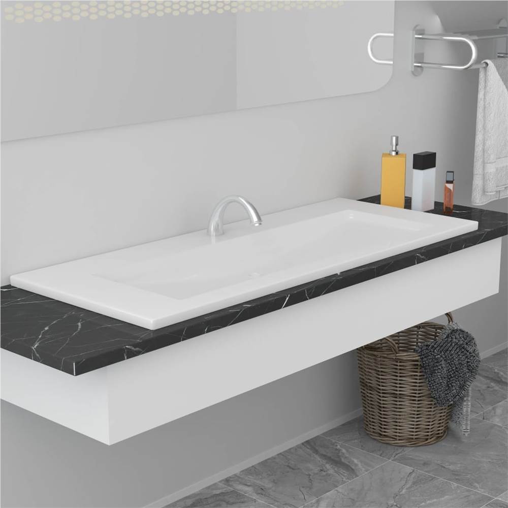 

Built-in Basin 101x39.5x18.5 cm Ceramic White