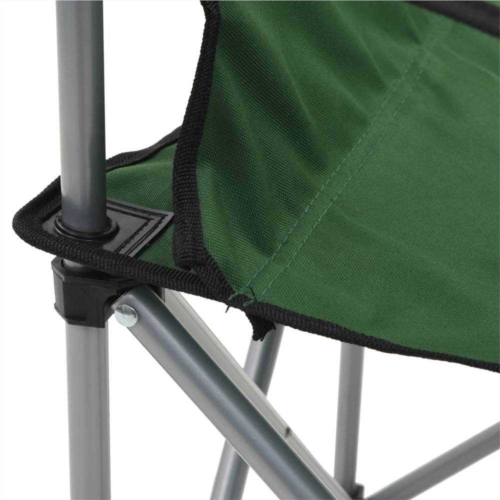 Camping Table and Chair Set 3 Pieces Green 23 Camping Table and Chair Set 3 Pieces Green