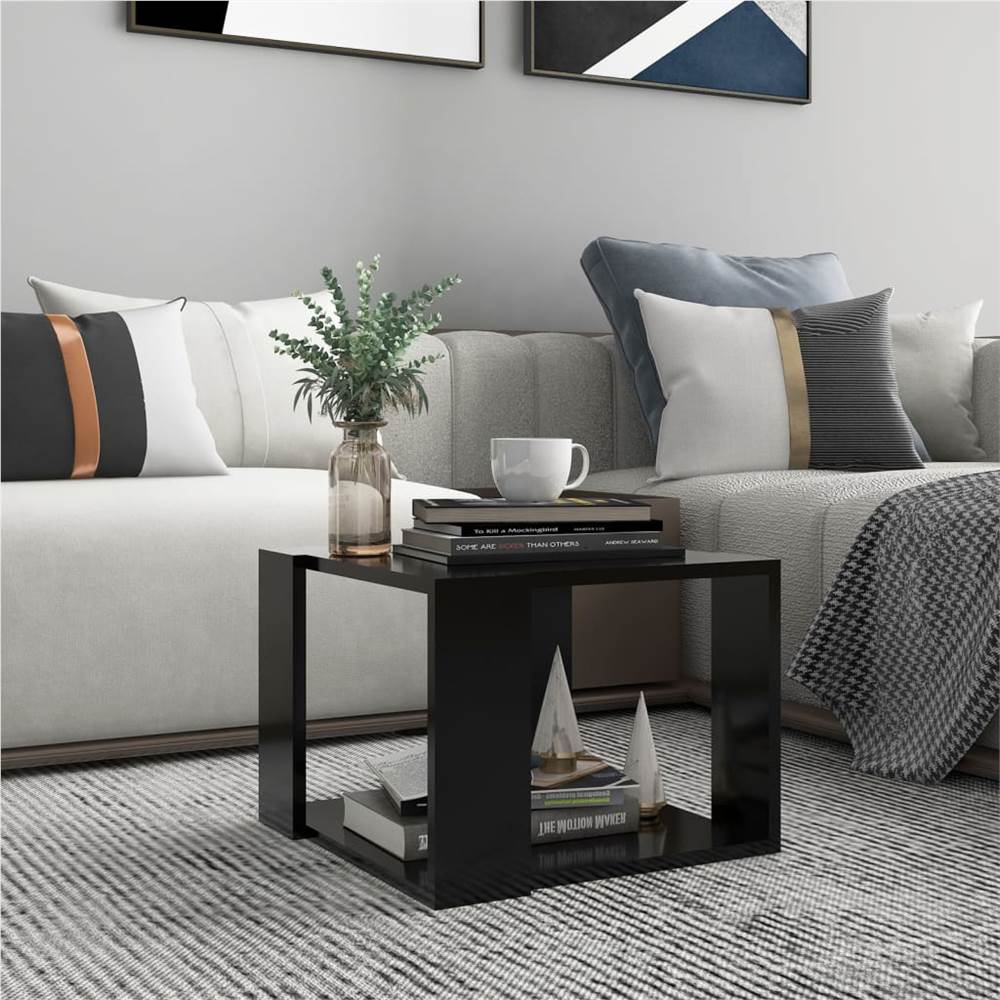 

Coffee Table Black 40x40x30 cm Chipboard