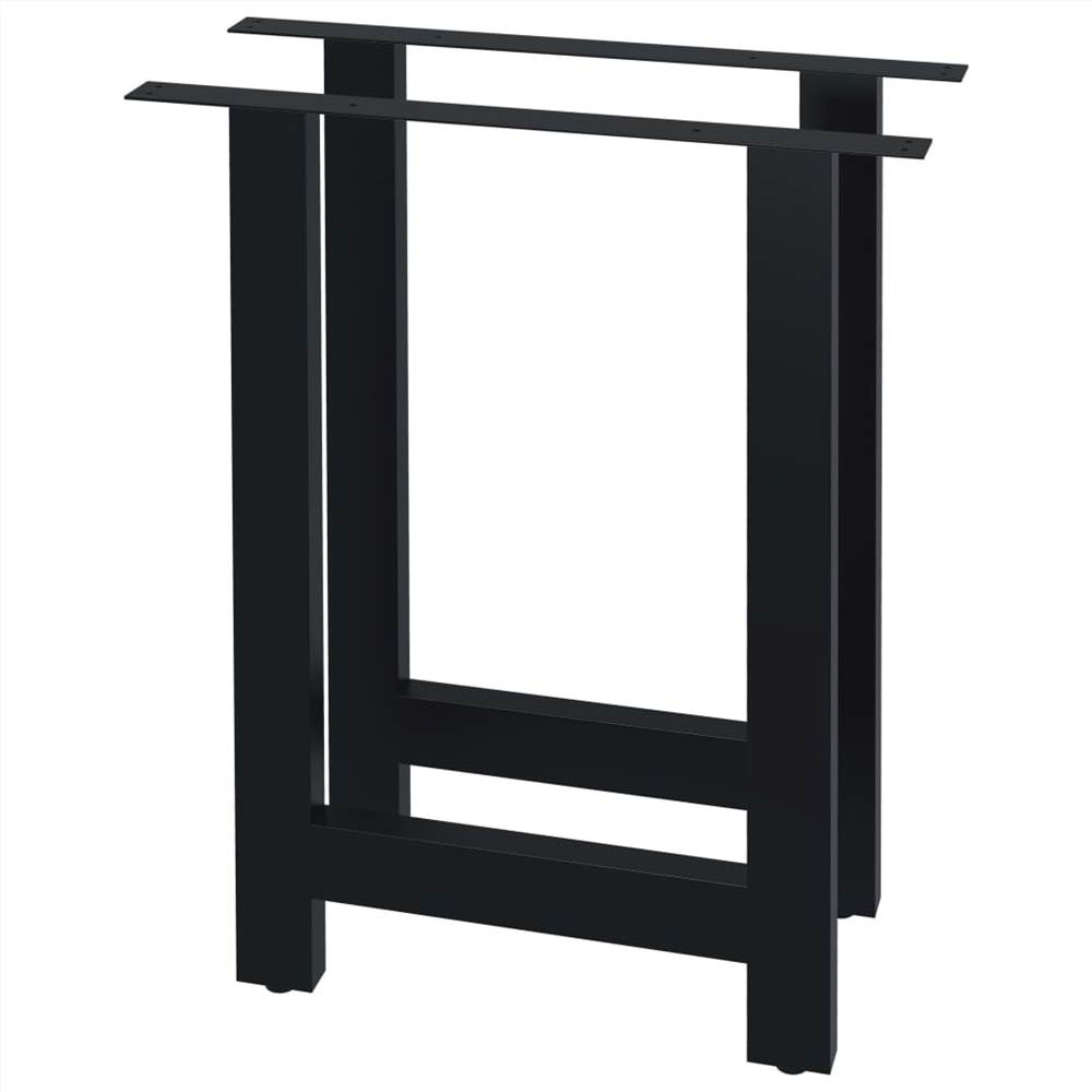 

Dining Table Legs 2 pcs H Frame 60x72 cm