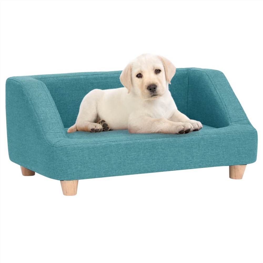 

Dog Sofa Turquoise 95x63x39 cm Linen