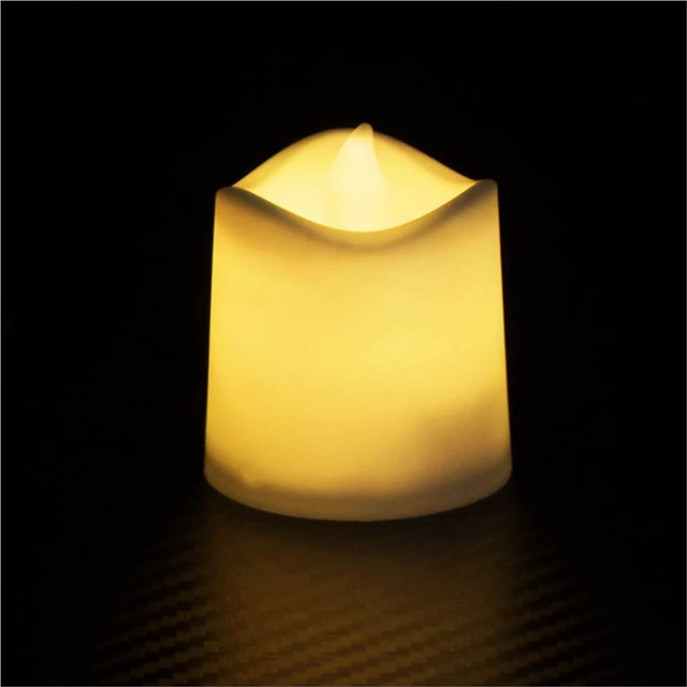 Flameless Electric Tea Lights LED Candles 100 pcs Warm White