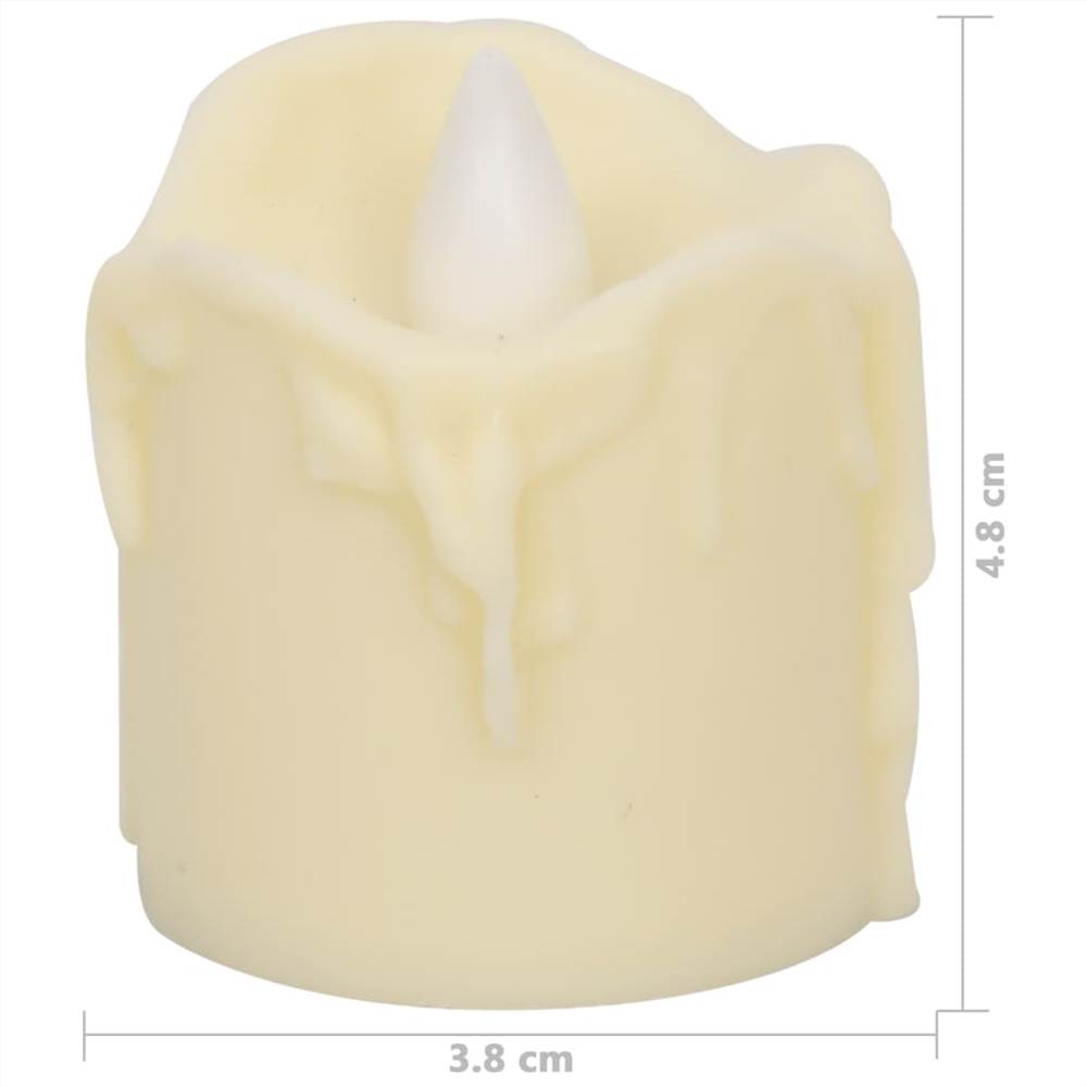 Flameless Electric Tea Lights LED Candles 100 pcs Warm White