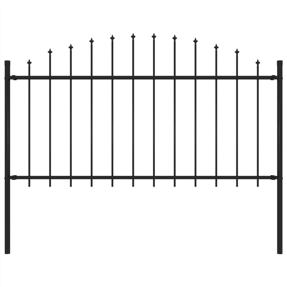 

Garden Fence with Spear Top Steel