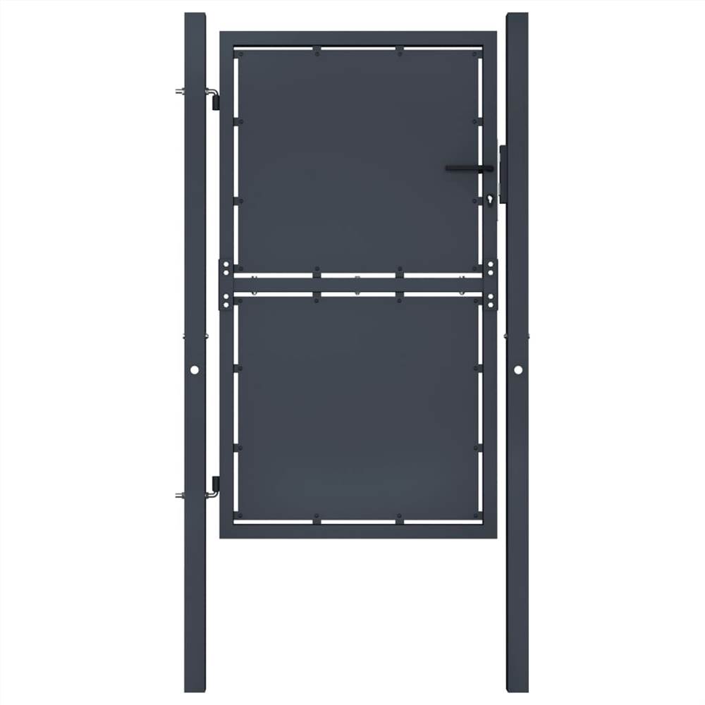 

Garden Gate Steel 100x125 cm Anthracite