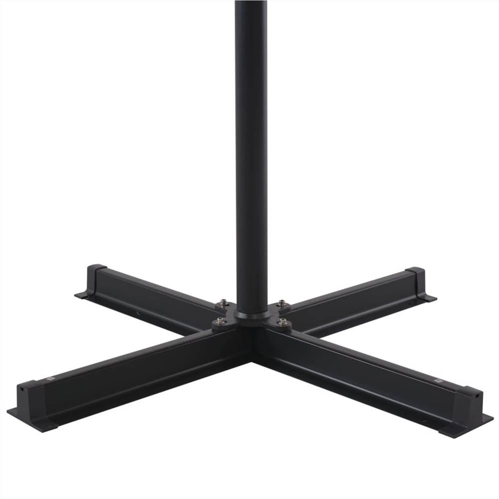 Outdoor Umbrella with Portable Base Anthracite