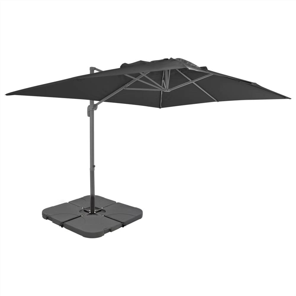 

Outdoor Umbrella with Portable Base Anthracite