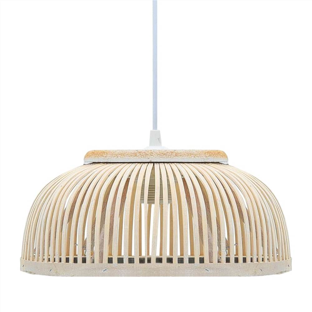 

Pendant Lamp Bamboo 40 W 30x12 cm Semicircle E27