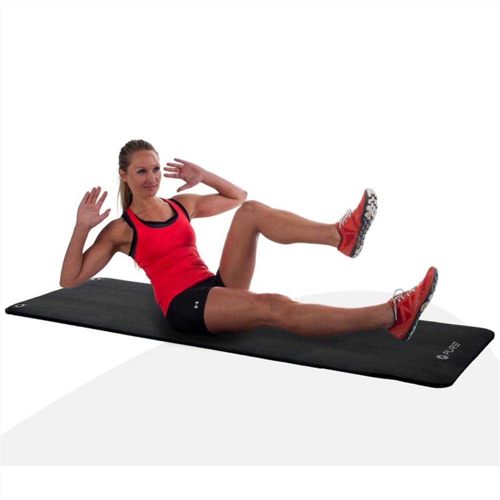 Pure2Improve Fitness Mat NBR Black