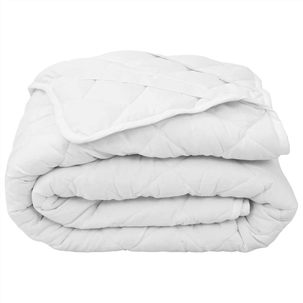 

Quilted Mattress Protector White 180x200 cm Heavy