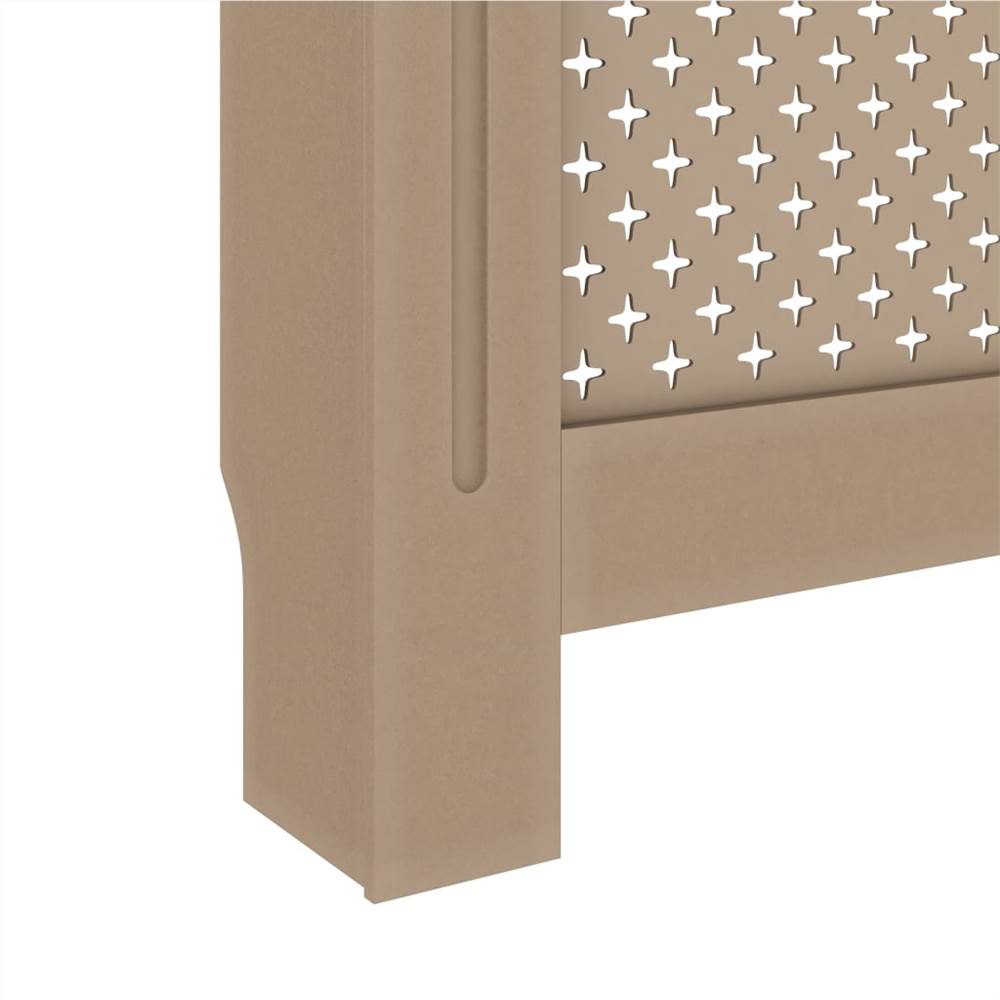 Radiator Cover 112x19x81 cm MDF