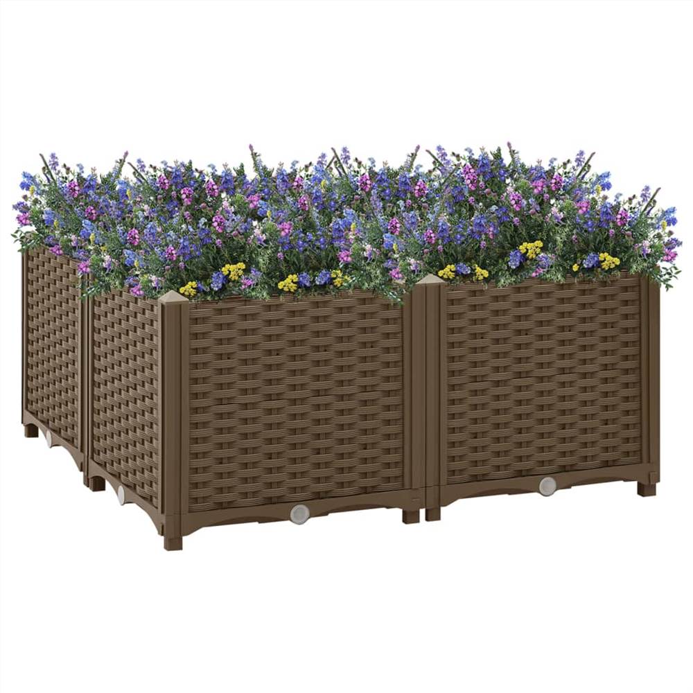 

Raised Bed 80x80x38 cm Polypropylene