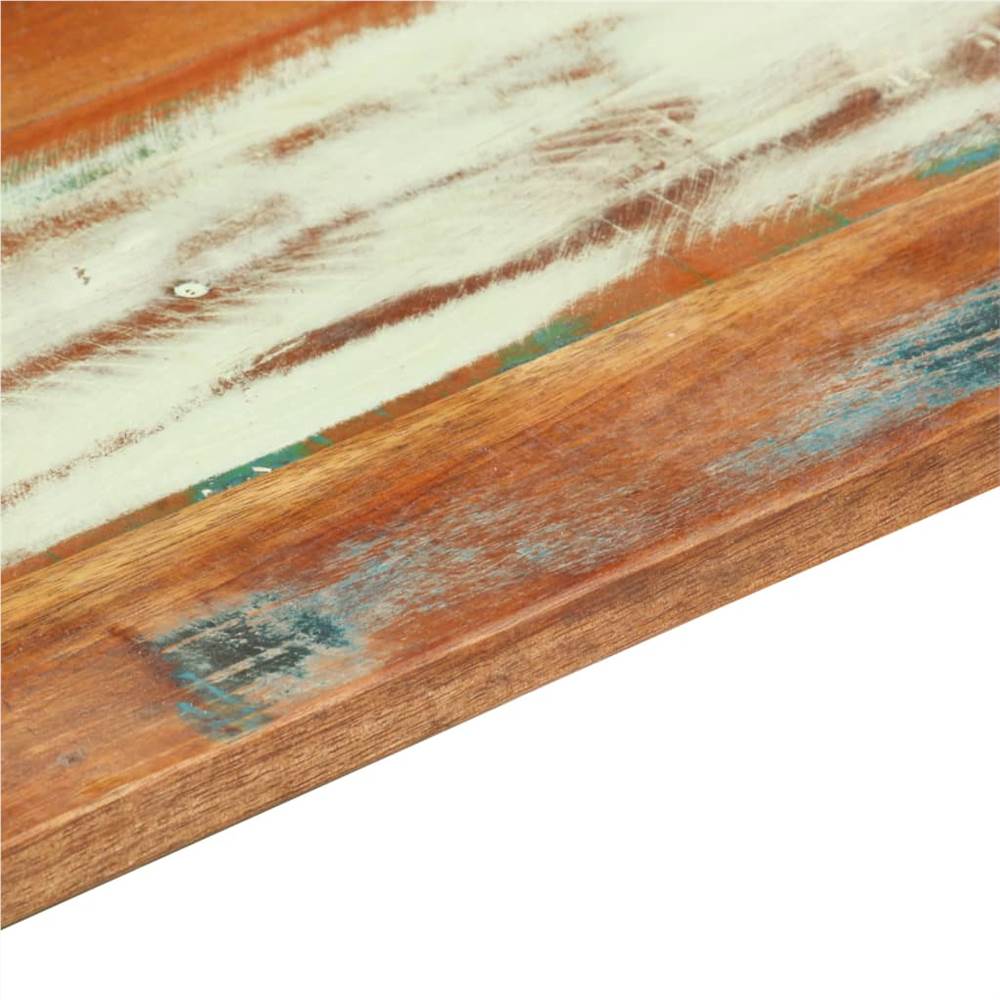 Rectangular Table Top 60x120 cm 15-16 mm Solid Reclaimed Wood