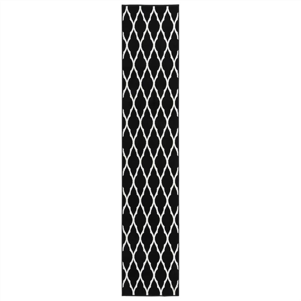 

Runner Rug BCF Black and White 80x450 cm