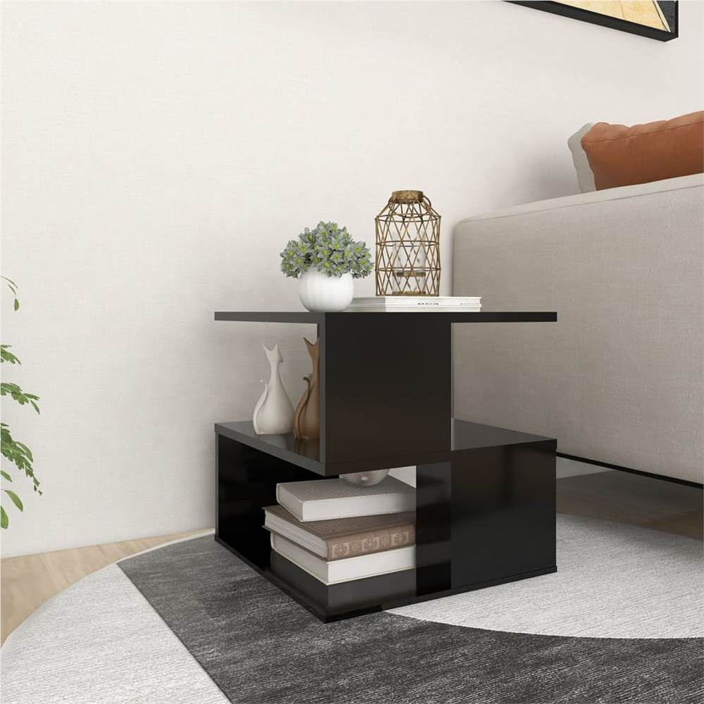 Side Table Black 40x40x40 cm Chipboard, Other  - buy with discount