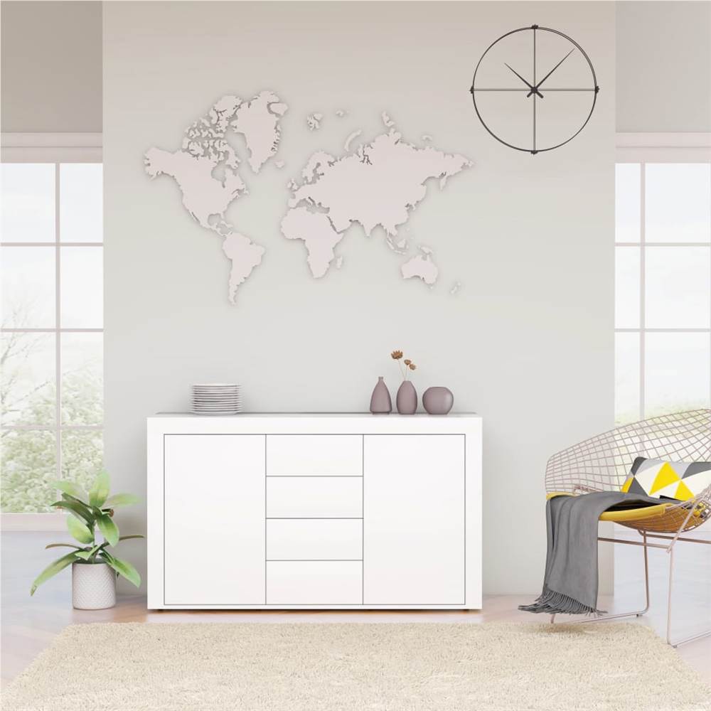 

Sideboard White 120x36x69 cm Chipboard