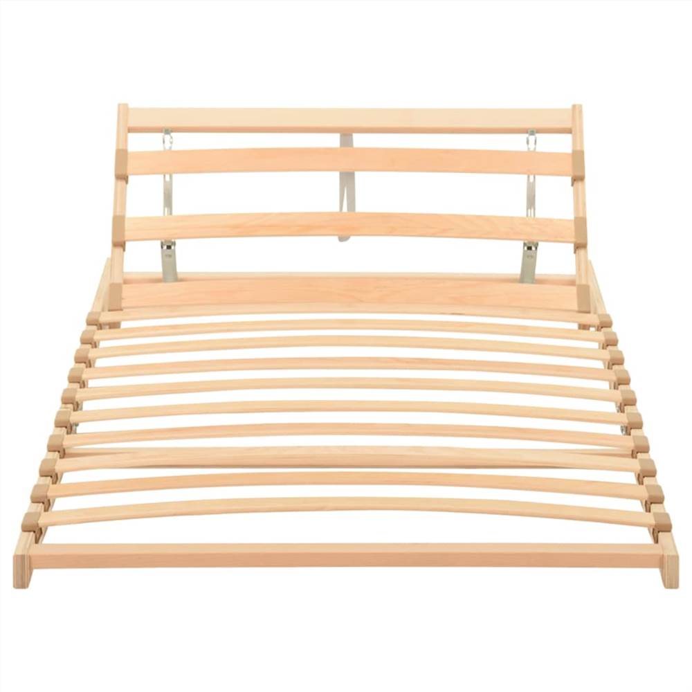 Slatted Bed Base with 13 Slats Adjustable Head 70x200 cm