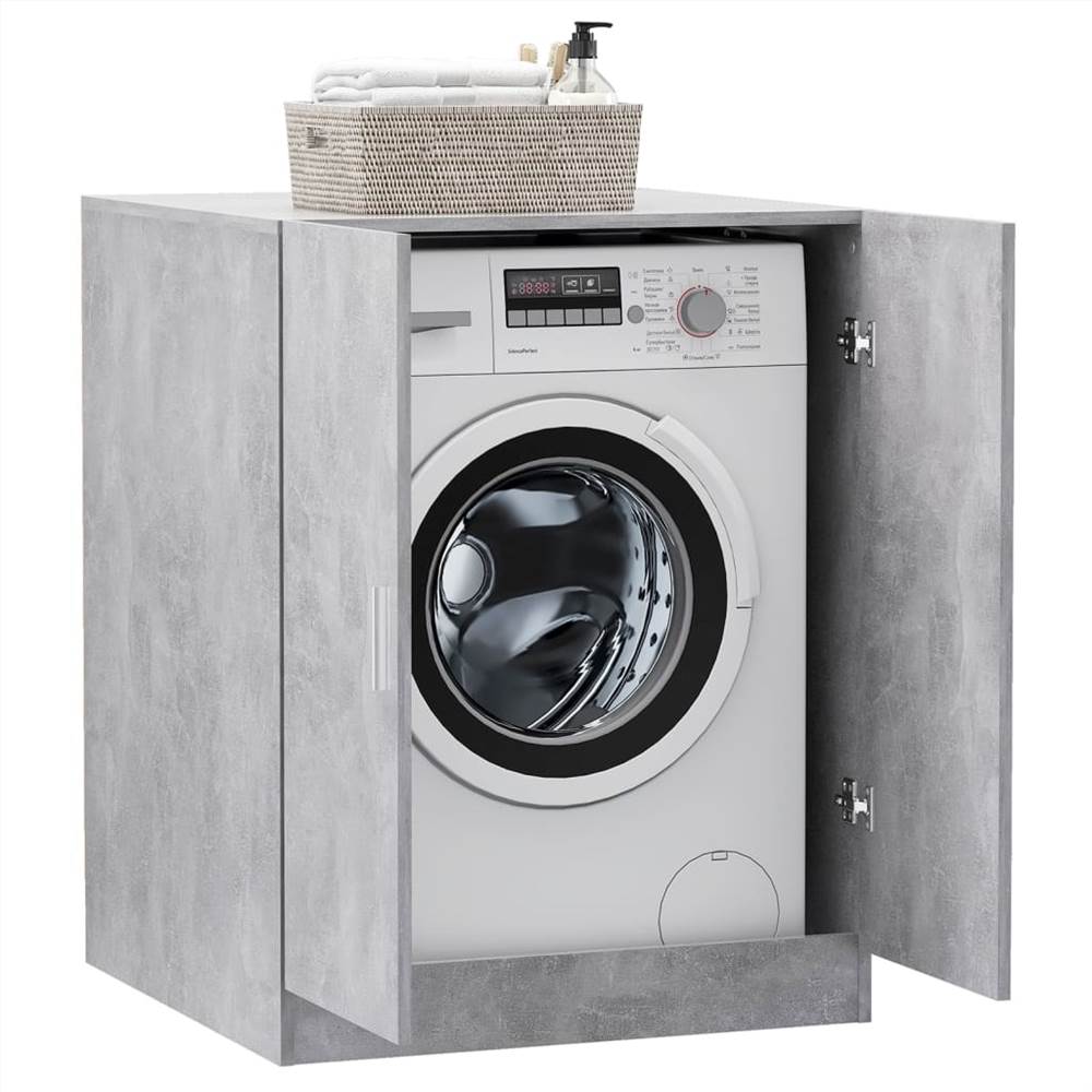 Washing Machine Cabinet Concrete Grey 71x71.5x91.5 cm