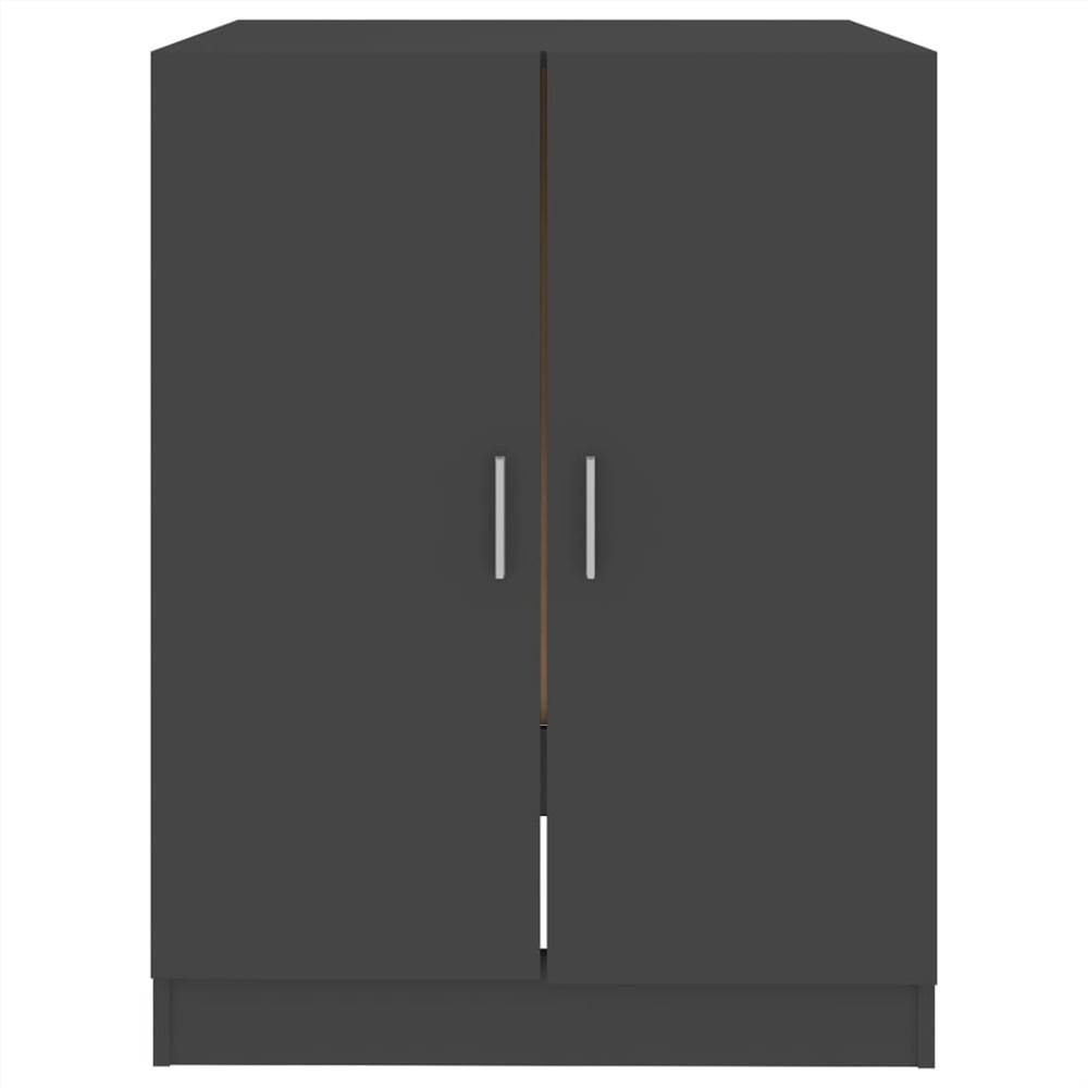 Promo 🧨 Washing Machine Cabinet Grey 71x71.5x91.5 cm ❤️ 18 Washing Machine Cabinet Grey 71x71.5x91.5 cm