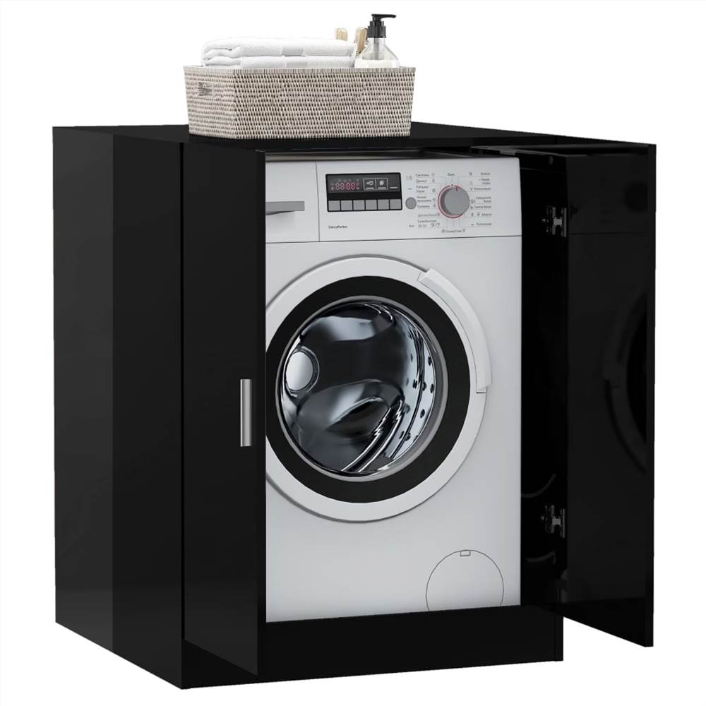 Best Sale ๐ Washing Machine Cabinet High Gloss Black 71x71.5x91.5 cm ๐ฏ 16 Washing Machine Cabinet High Gloss Black 71x71.5x91.5 cm