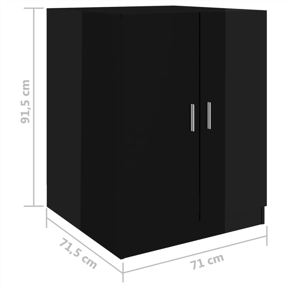 Best Sale ๐ Washing Machine Cabinet High Gloss Black 71x71.5x91.5 cm ๐ฏ 21 Washing Machine Cabinet High Gloss Black 71x71.5x91.5 cm